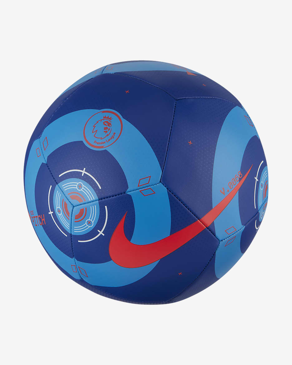 Pallone da calcio Premier League Pitch - Sport Blue/Blu/Laser Crimson