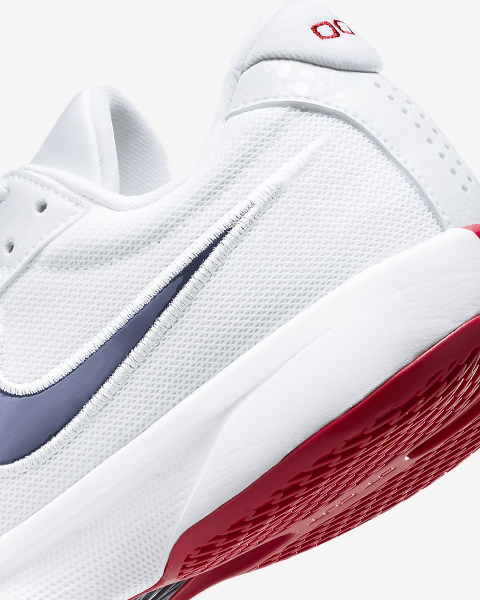 Tenis de básquetbol Nike G.T. Cut Academy - Blanco/Rojo deportivo/Obsidiana