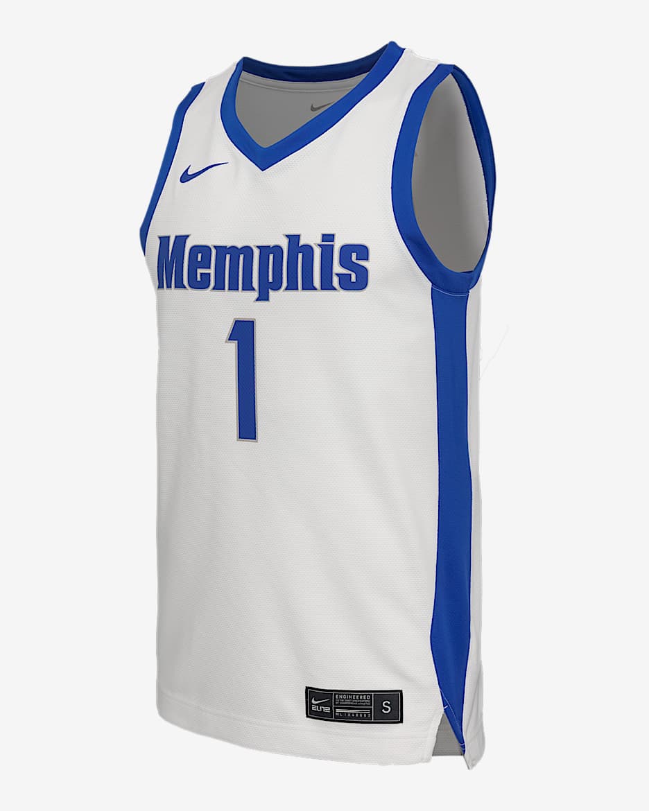 Memphis Men's Nike College Basketball Replica Jersey - White