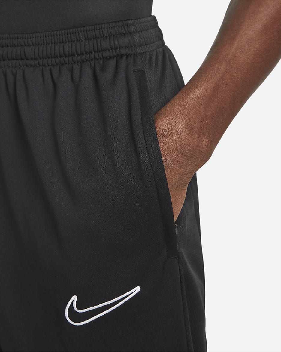 Pants de fútbol Dri-FIT para hombre Nike Dri-FIT Academy - Negro/Negro/Negro/Blanco