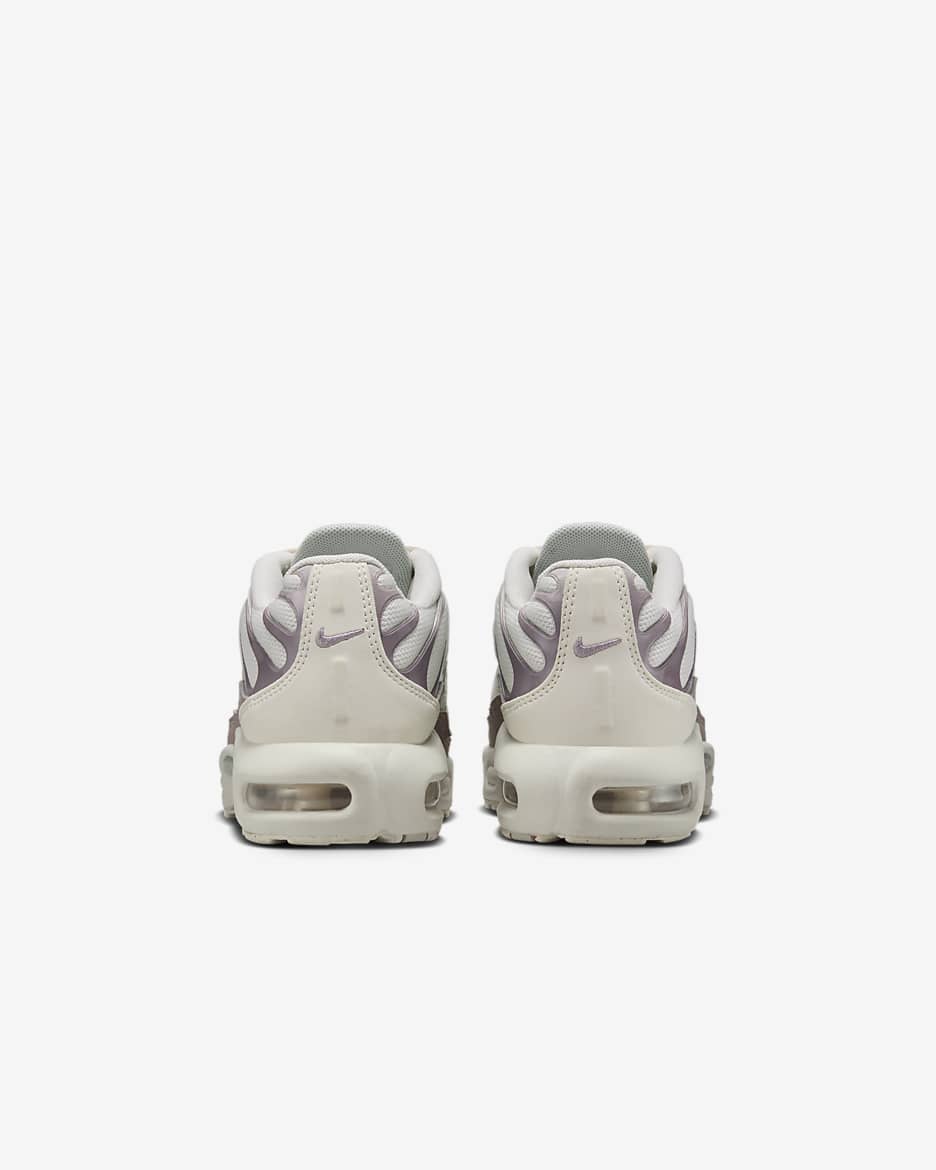 Nike Air Max Plus Little Kids' Shoes - Sail/Light Silver/Light Violet Ore/Phantom