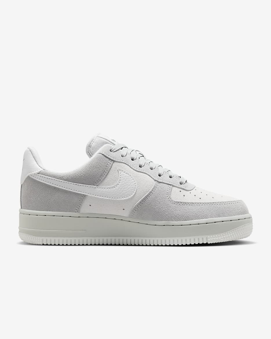 Nike Air Force 1 '07 Women's Shoes - Light Smoke Grey/Metallic Silver/Vast Grey