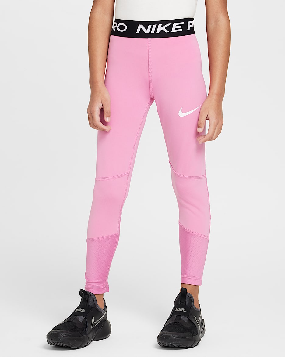 Leggings Nike Dri-FIT Pro för barn - Magic Flamingo