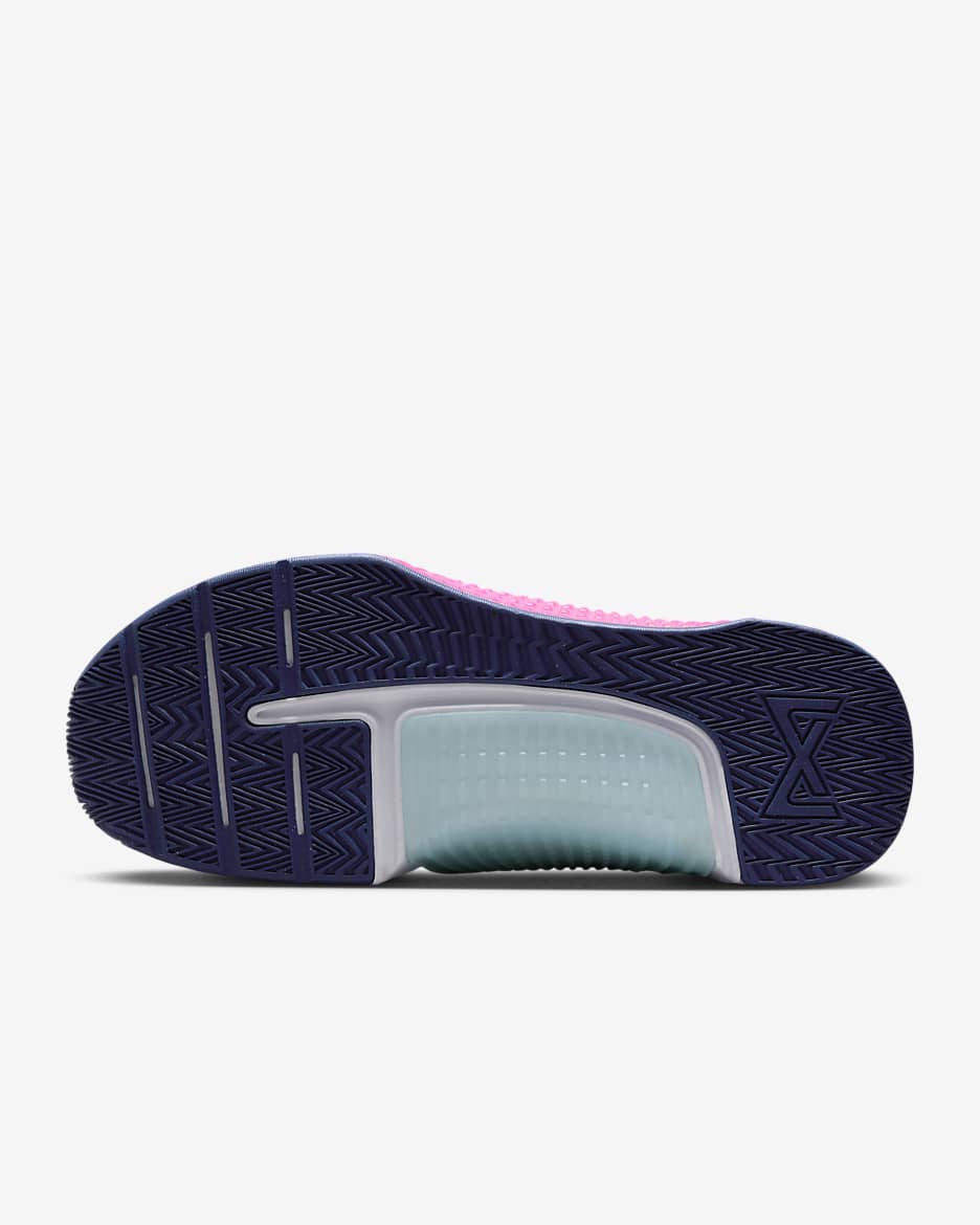 Nike Metcon 9 Men's Workout Shoes - White/Deep Royal Blue/Fierce Pink/White