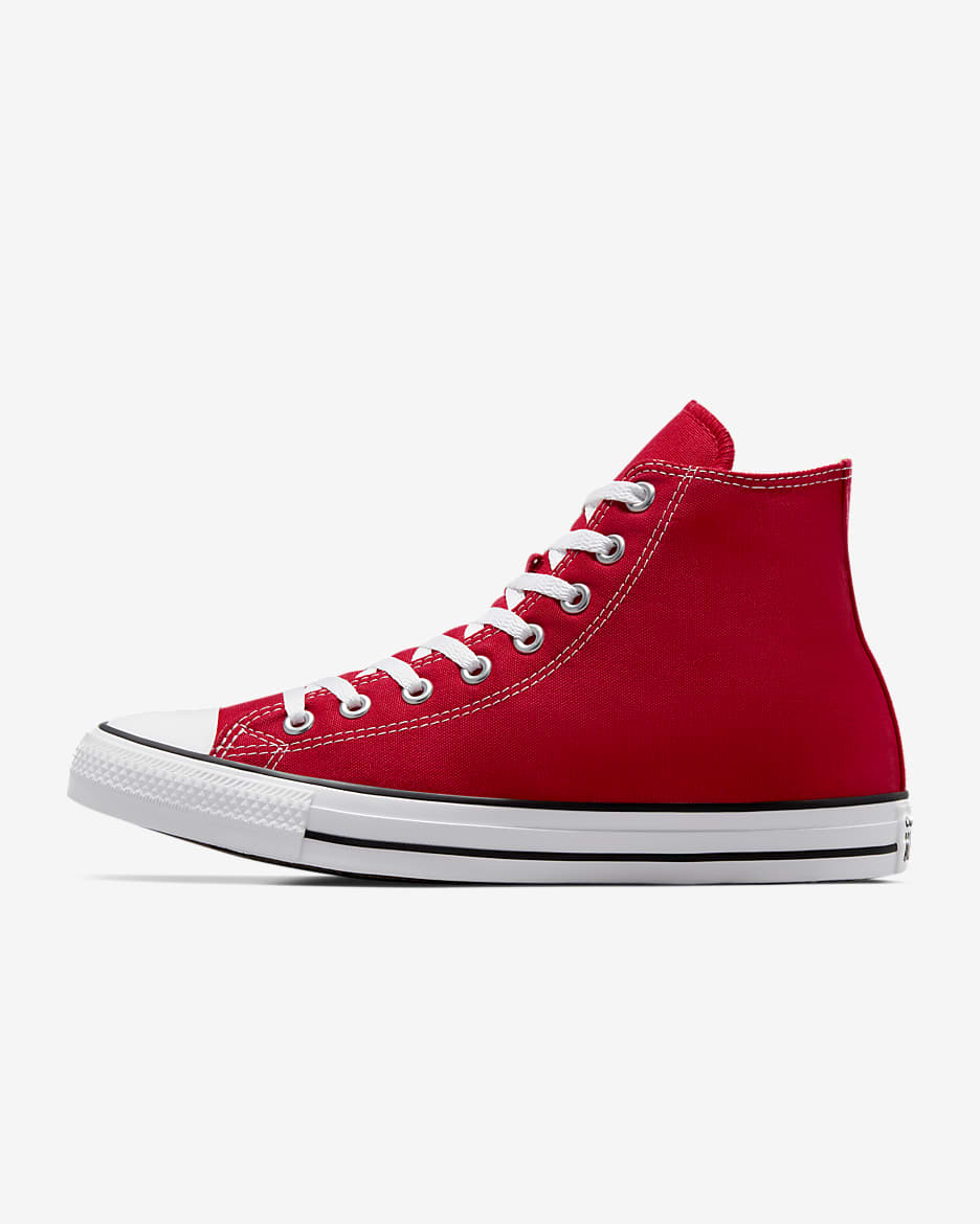 Converse Chuck Taylor All Star High Top Unisex Shoe - Red