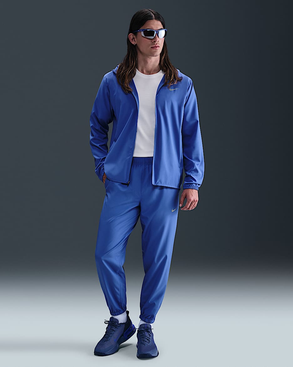 Nike Form Men's Dri-FIT Tapered Versatile Trousers - Comet Blue/Black