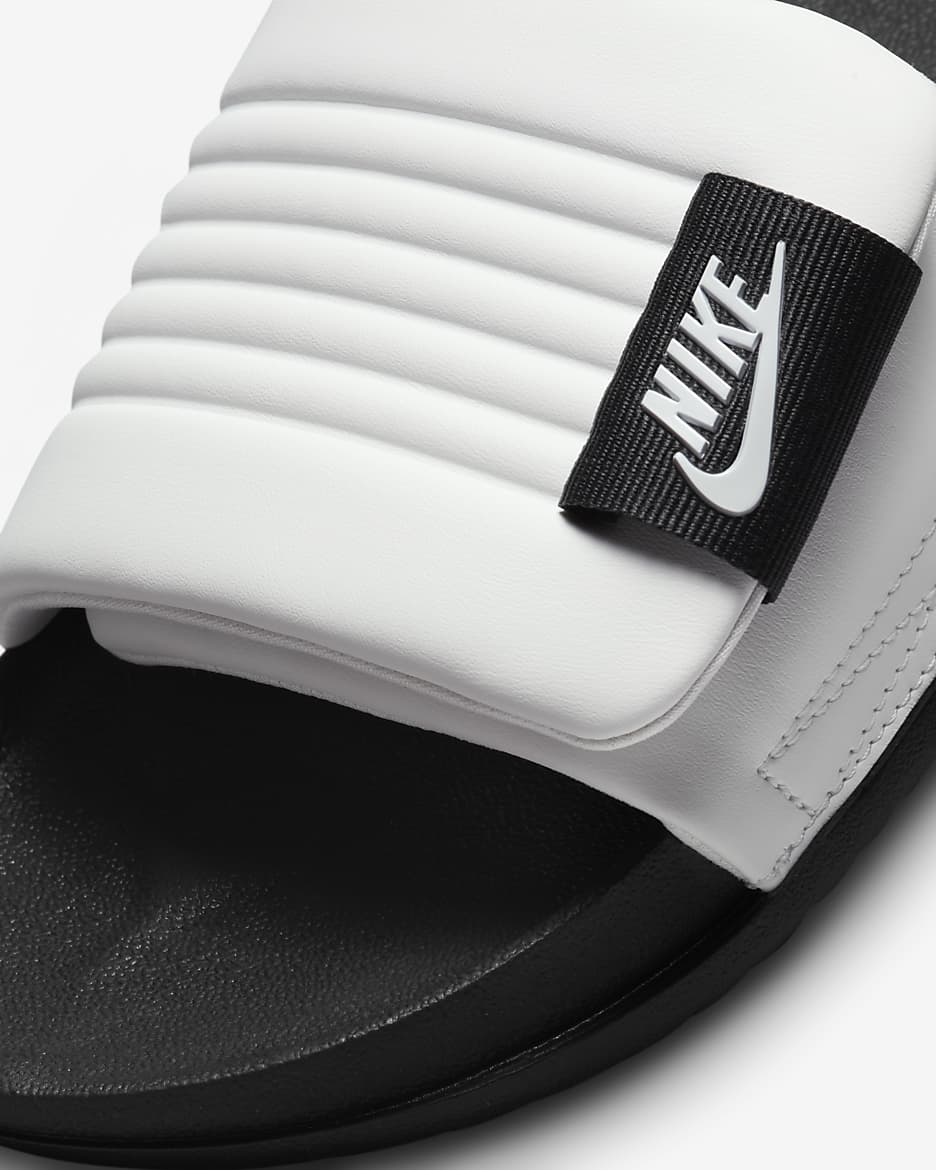 Nike Offcourt Adjust Men's Slides - Summit White/Black/Summit White