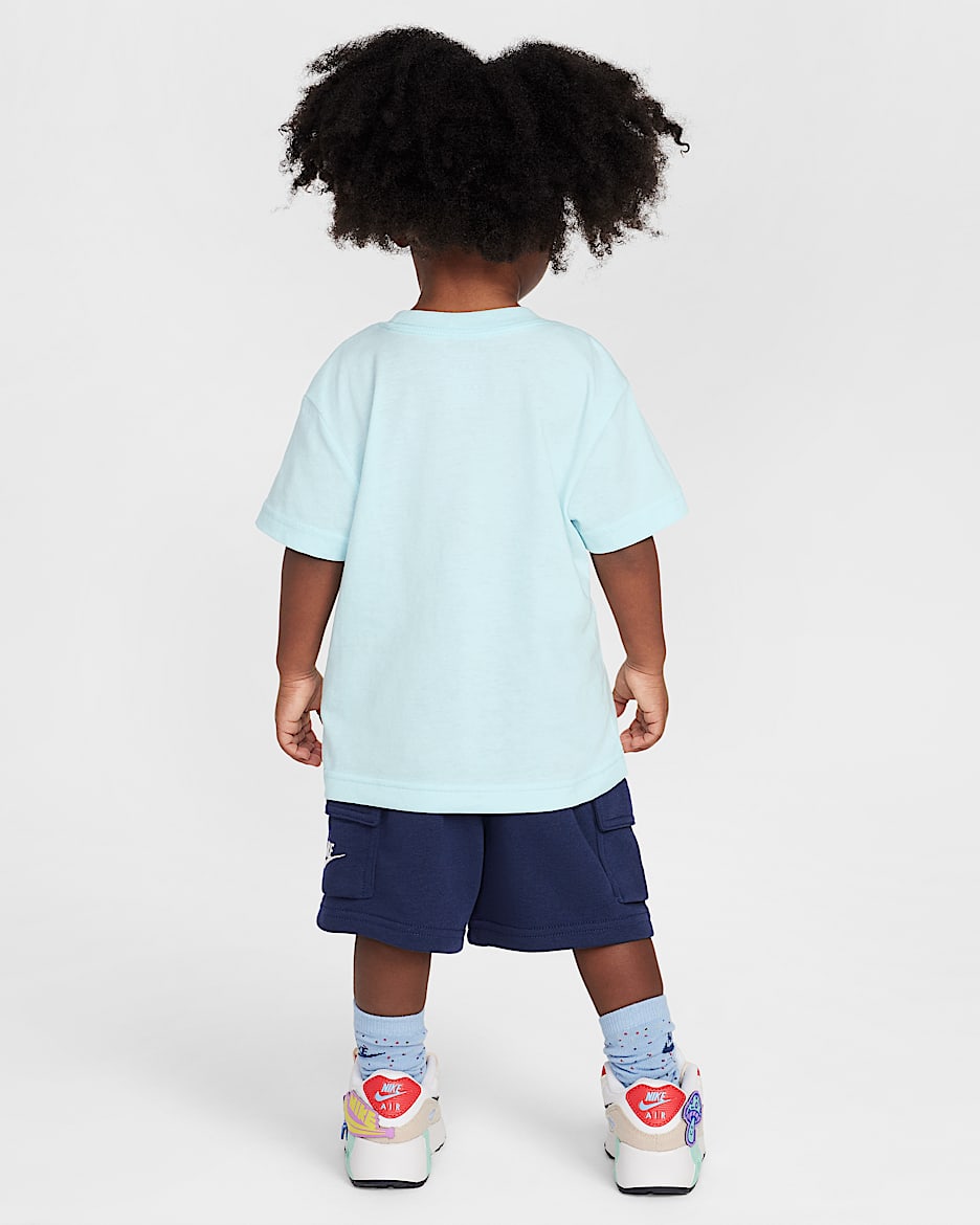 Nike Sportswear Toddler Pocket T-Shirt and French Terry Shorts Set