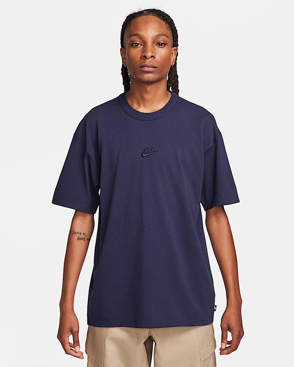 Nike Sportswear Premium Essentials-T-shirt til mænd - Obsidian