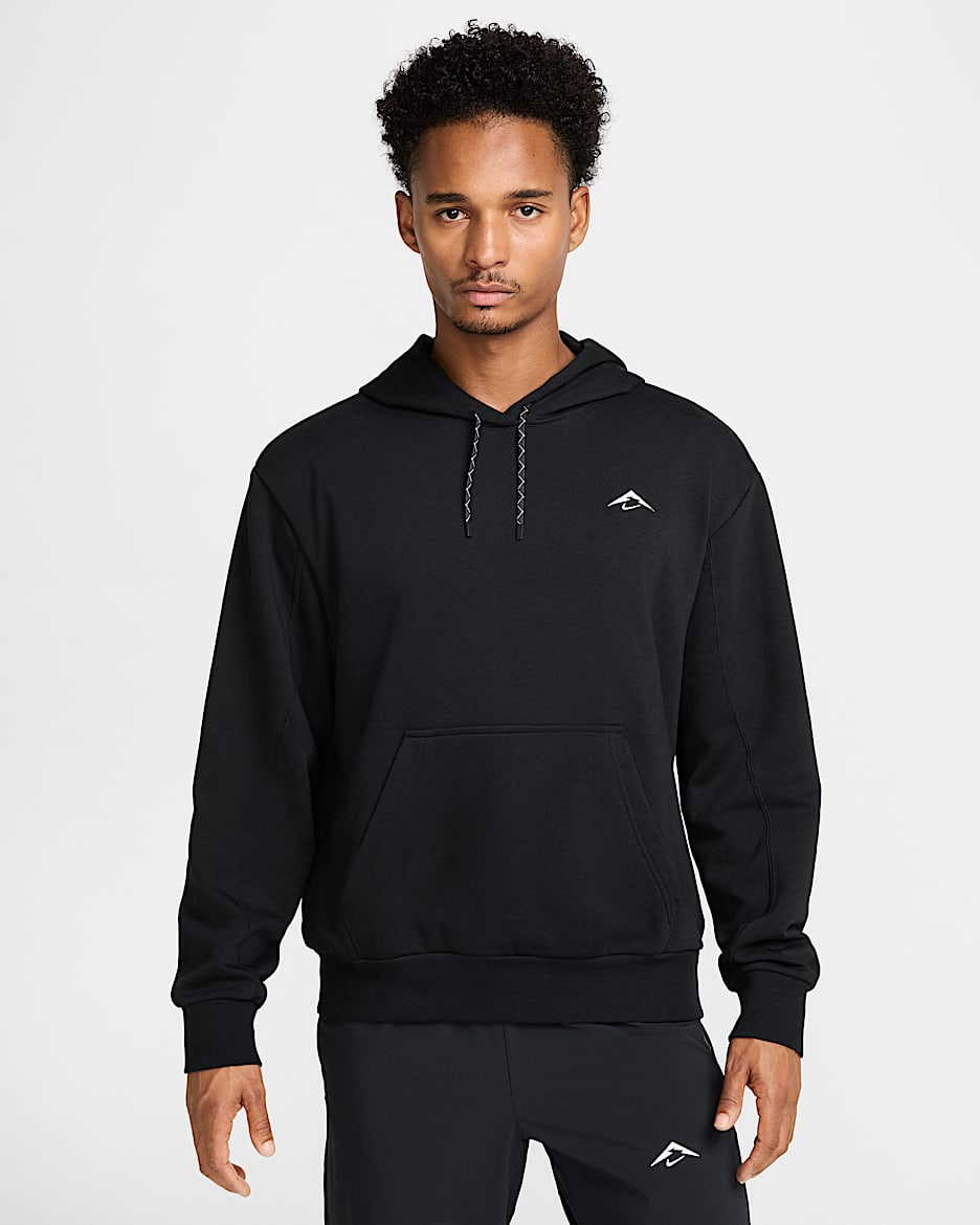Nike Trail Magic Hour Men's Dri-FIT Running Hoodie - Black/Summit White