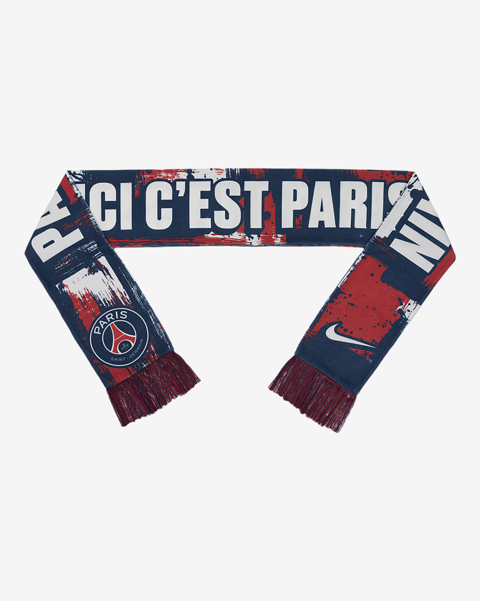 Paris Saint-Germain Nike Soccer Scarf - Multi-Color