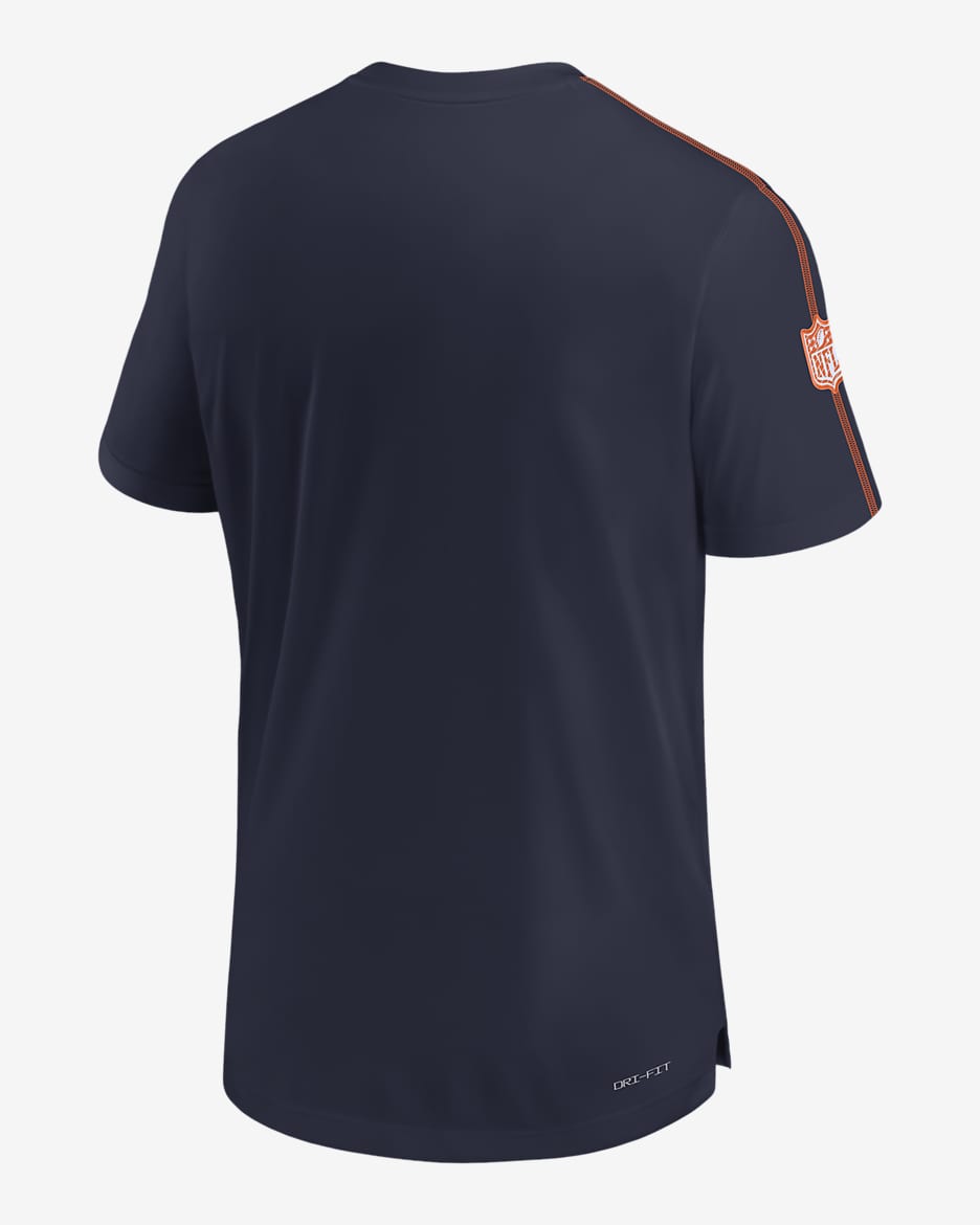 Denver Broncos Sideline Coach Men's Nike Dri-FIT NFL Top - Navy