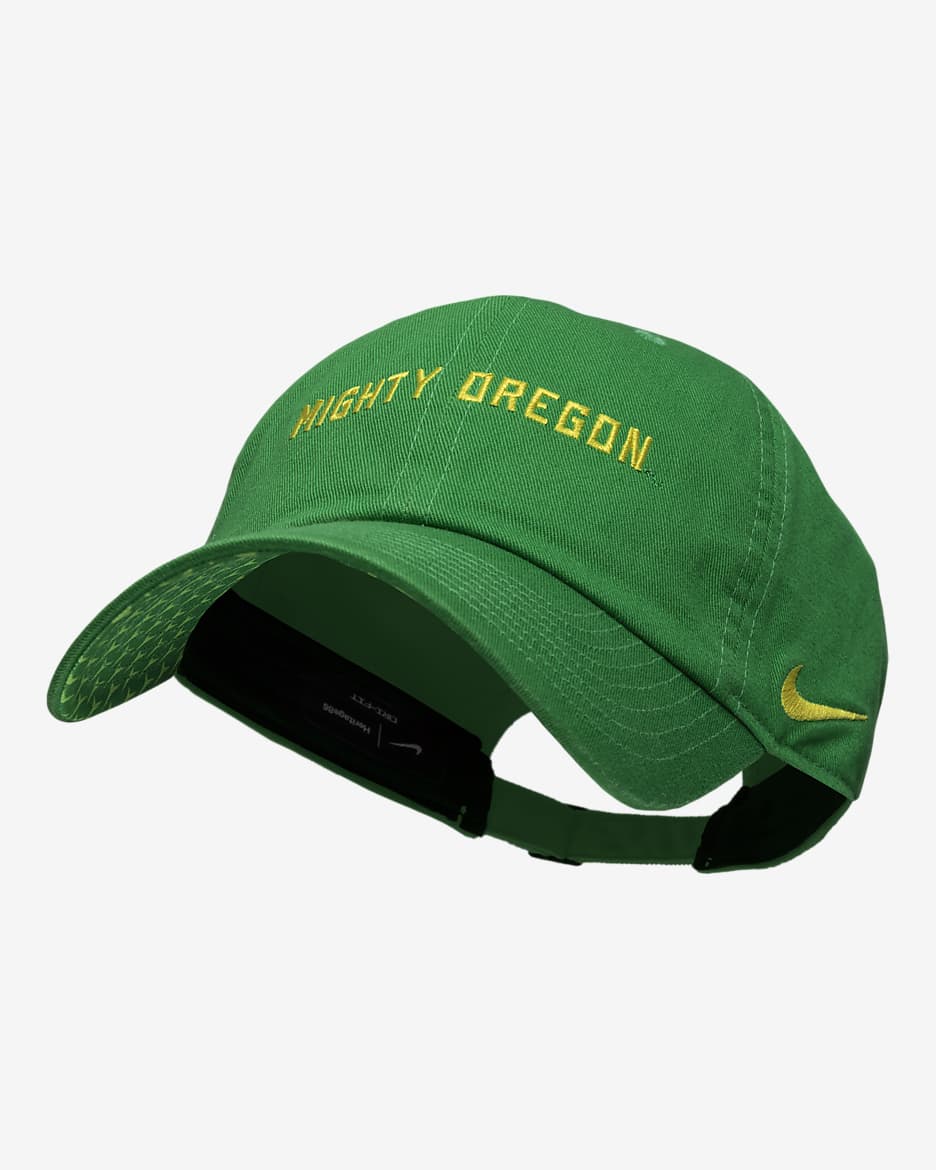 Gorra universitaria Nike Oregon - Verde pino
