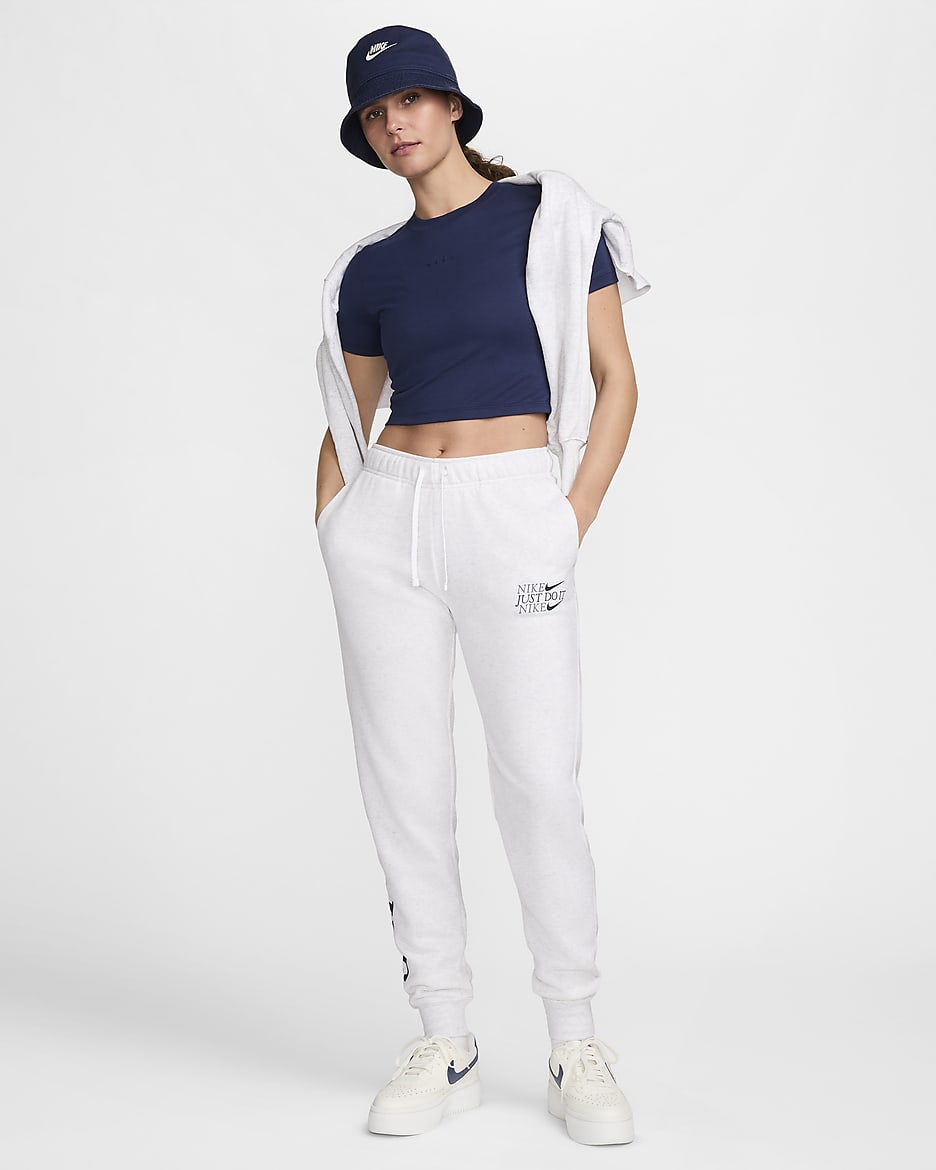 Nike Sportswear Club Fleece Women's MidRise Joggers.