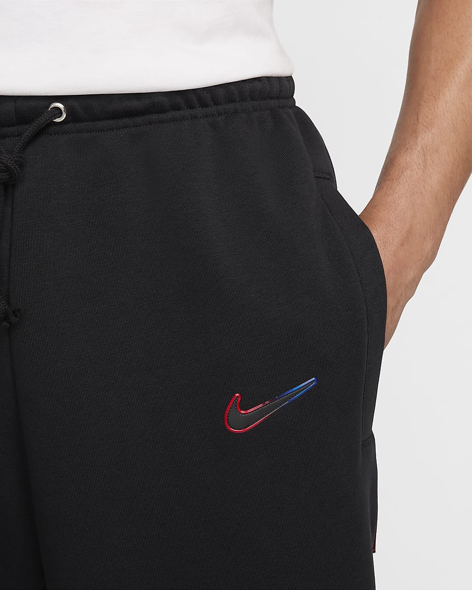 FC Barcelona Standard Issue Away Nike Dri-FIT Fußballhose mit schmal zulaufender Passform (Herren) - Schwarz/Schwarz