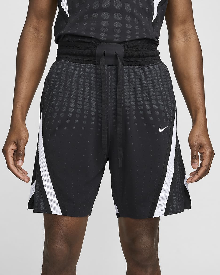 Nike Men's Dri-FIT ADV 20cm (approx.) Basketball Shorts - Black/Anthracite/White