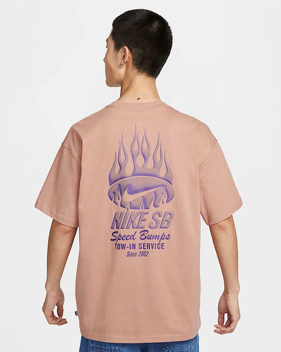 Nike SB Max90 Skate T-Shirt - Dusted Clay