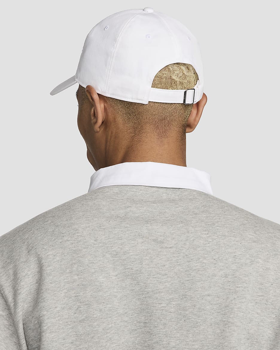 Gorra sense estructura Nike Club - Blanc