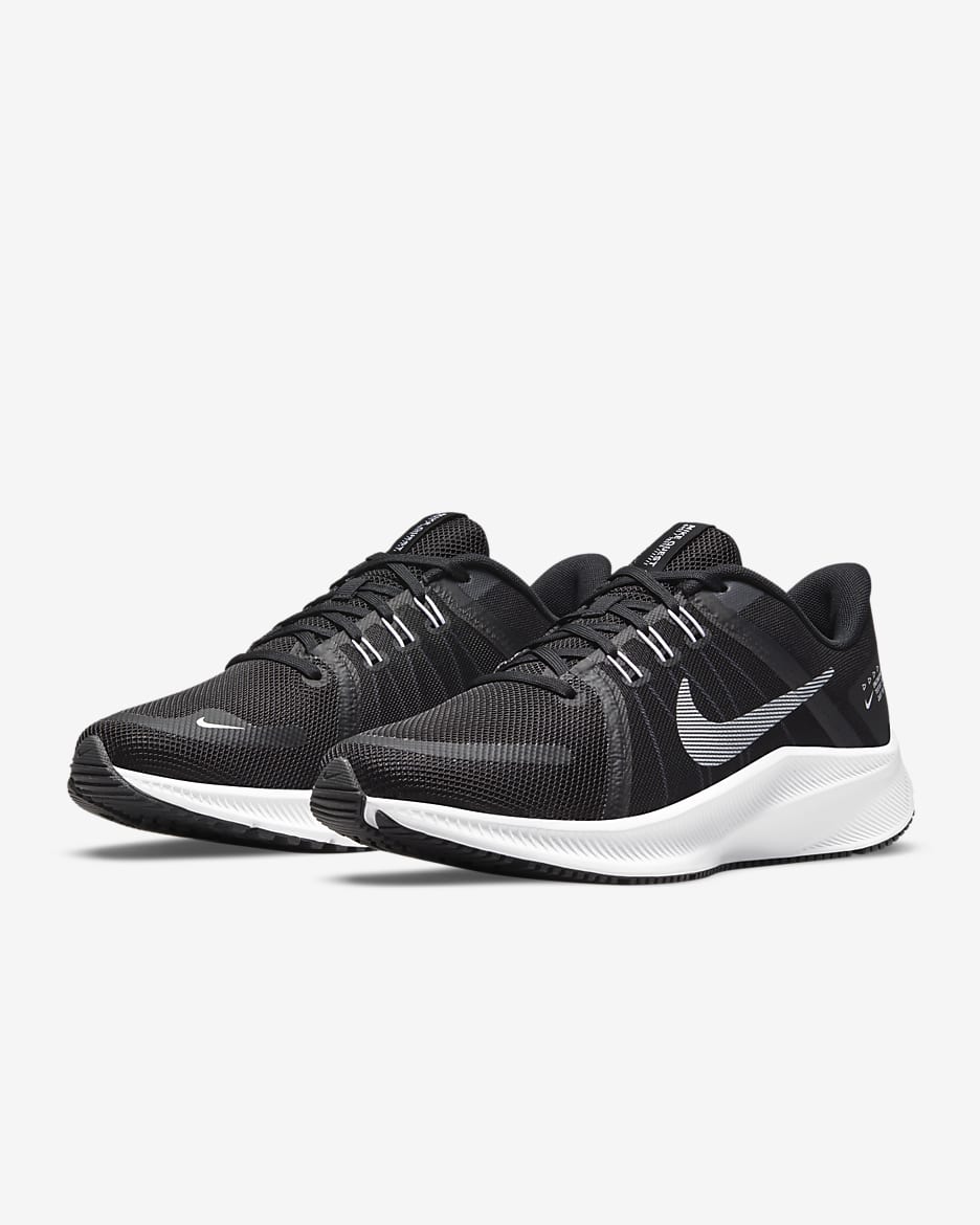 Nike Quest 4 Women's Road Running Shoes - Black/Dark Smoke Grey/White