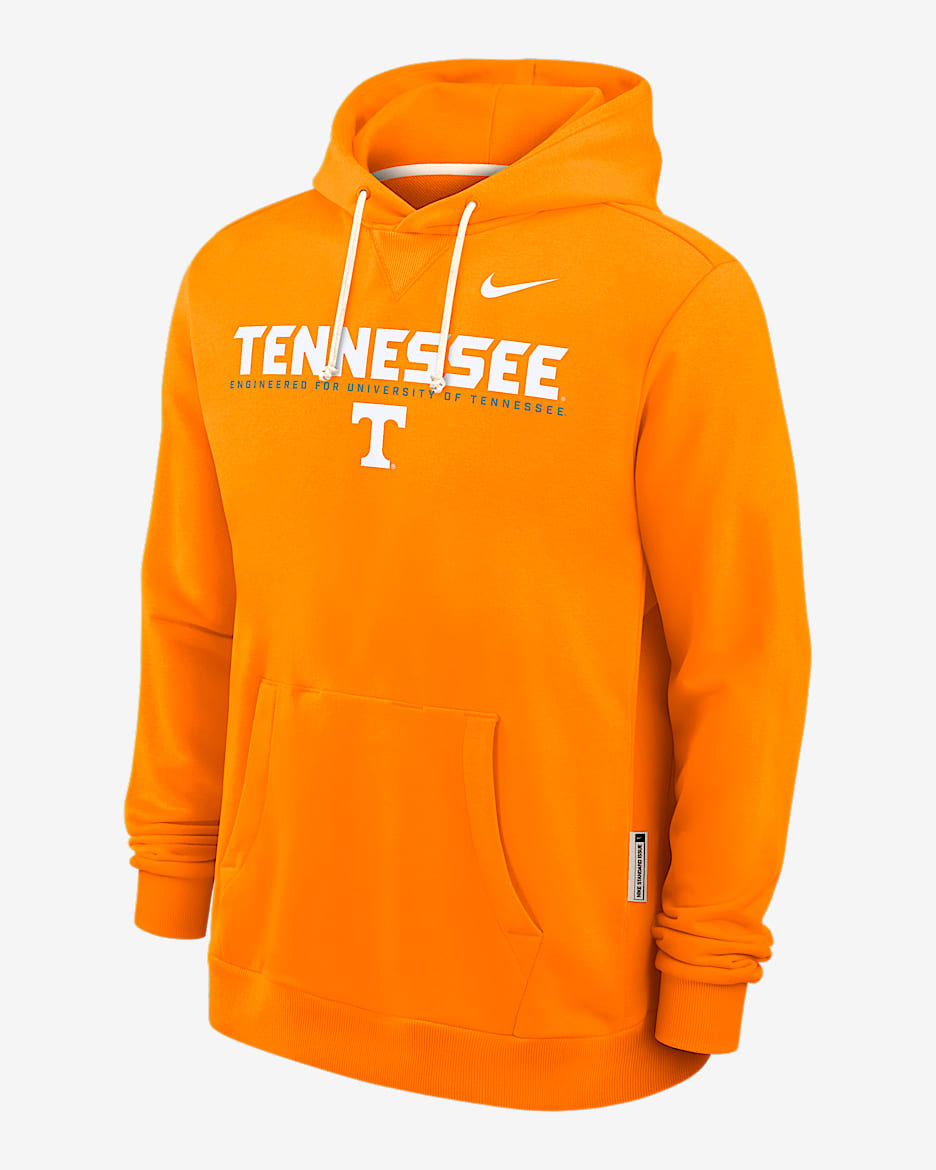 Sudadera con gorro sin cierre universitaria Nike Dri-FIT para hombre Tennessee Sideline - Naranja team