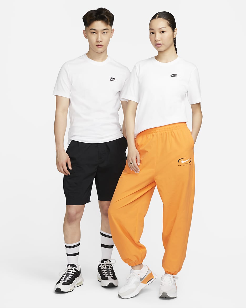 Nike Sportswear Club Men's T-Shirt - White/Black