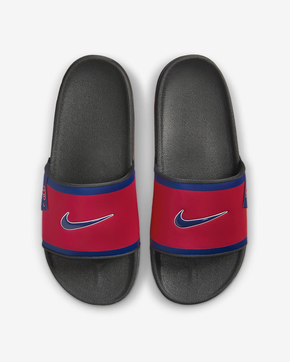 Nike Offcourt (Philadelphia Phillies) Offcourt Slides - Sport Red/Dark Smoke Grey/Rush Blue