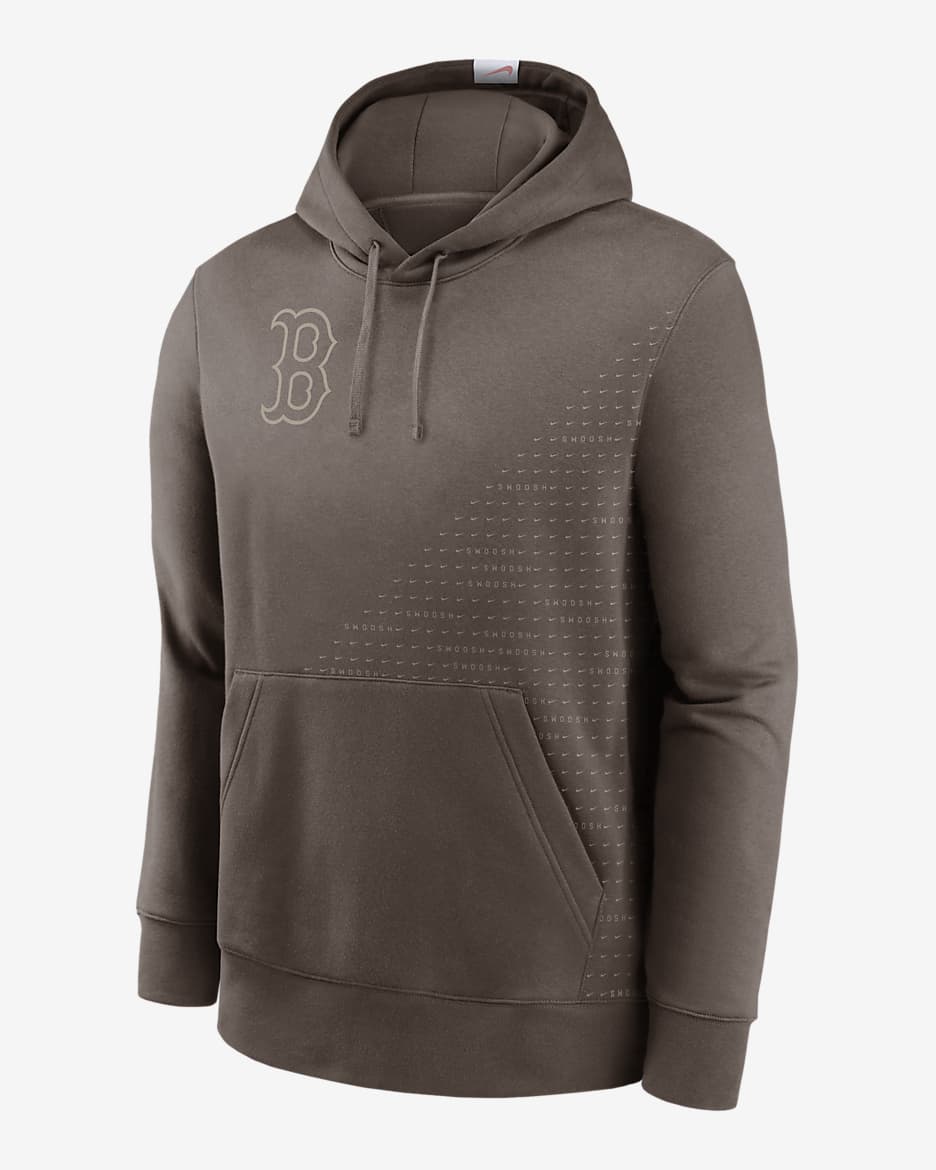 Boston Red Sox Statement Men's Nike MLB Pullover Hoodie - Brown