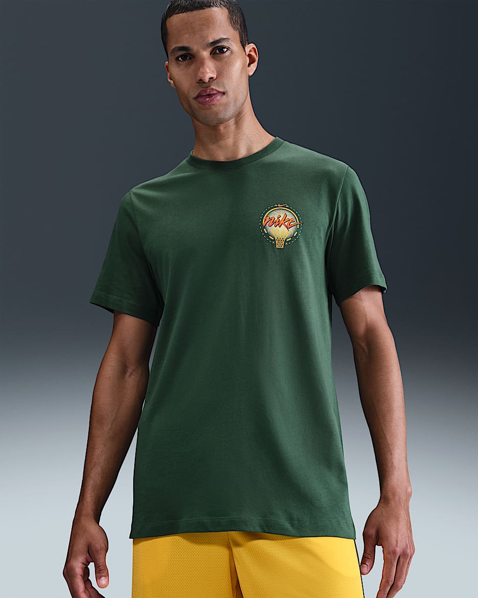 Nike Men's Basketball T-Shirt - Fir