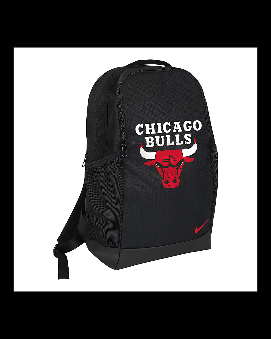 Chicago Bulls Brasilia Nike NBA Backpack (24L) - Black