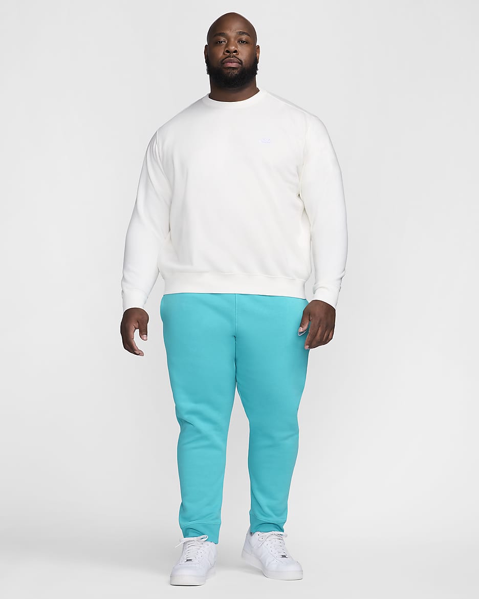 Joggers Nike Sportswear Club Fleece - Cactus empolvado/Cactus empolvado/Blanco