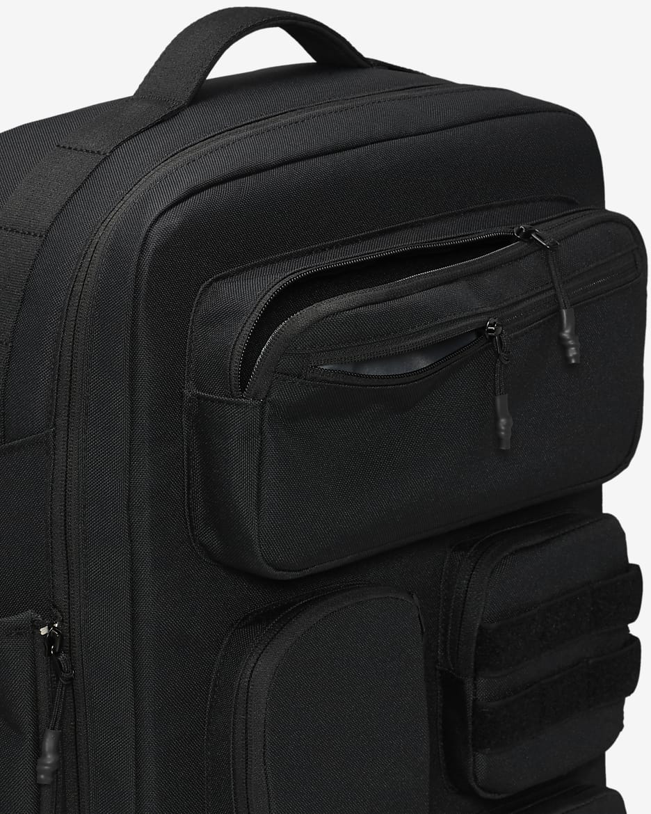 Nike Utility Elite Backpack (37L) - Black/Black/White