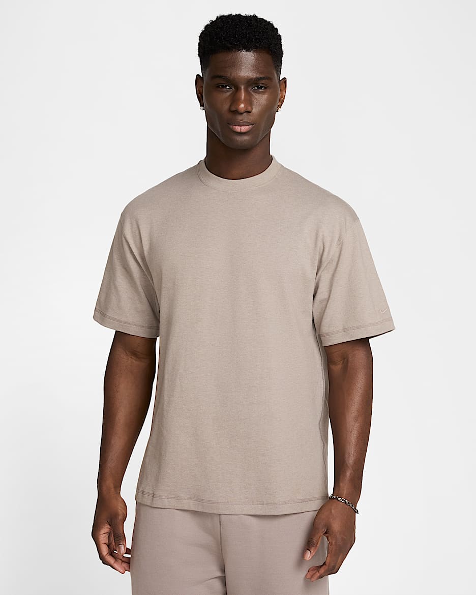 Playera de manga corta Nike Wool Classics - Fósil lunar