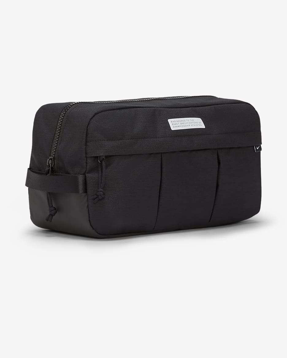 Borsa per scarpe da calcio Nike Academy - Nero/Nero/Bianco