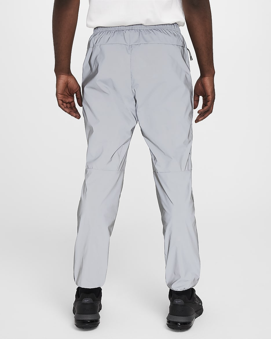 Nike Tech Men's Woven Flash Trousers - Reflect Silver/Black