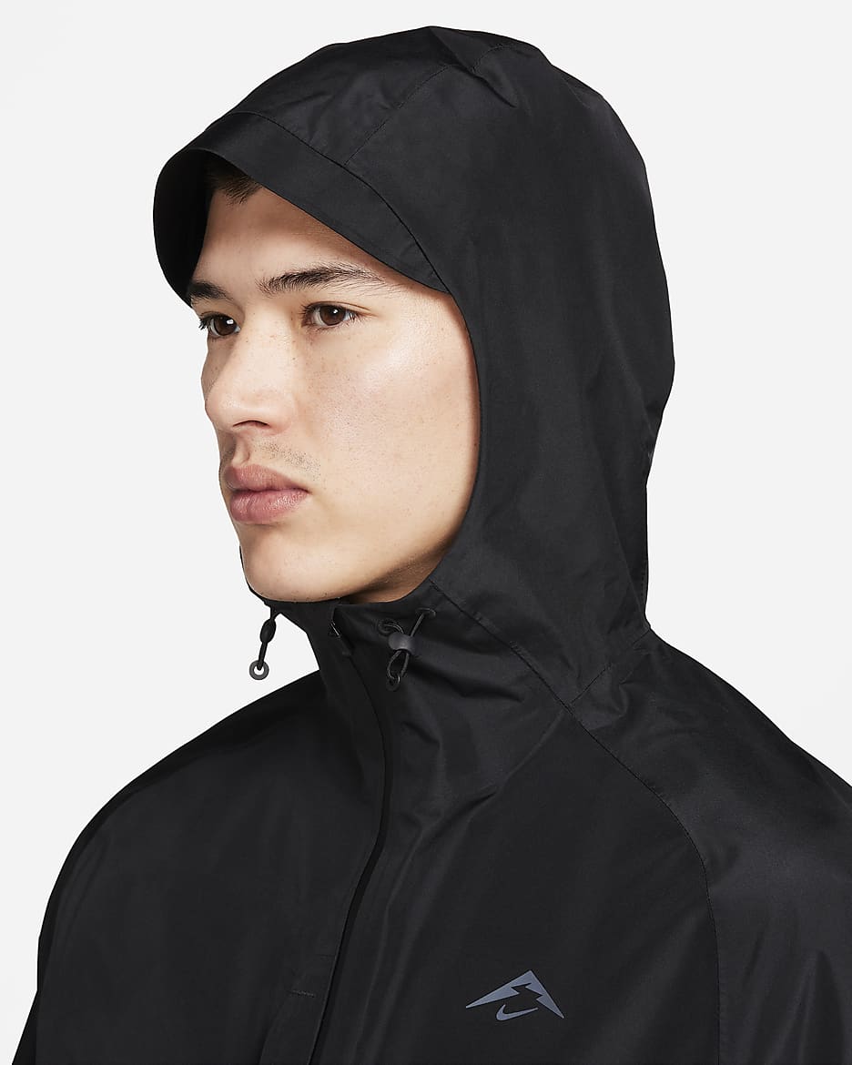 Nike Trail "Cosmic Peaks" GORE-TEX INFINIUM Men's Running Jacket - Black/Anthracite/Anthracite