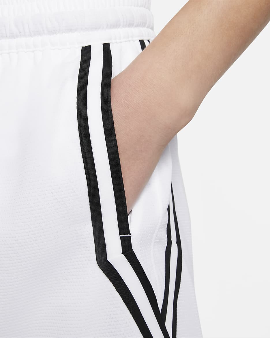 Nike Fly Crossover Women's Basketball Shorts - White/Black