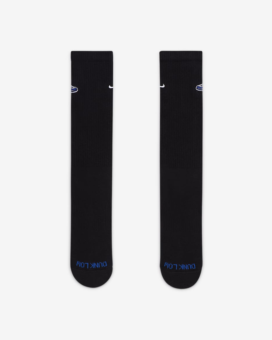 Nike Everyday Plus Calcetines largos acolchados (1 par) - Negro/Varsity Royal/Blanco