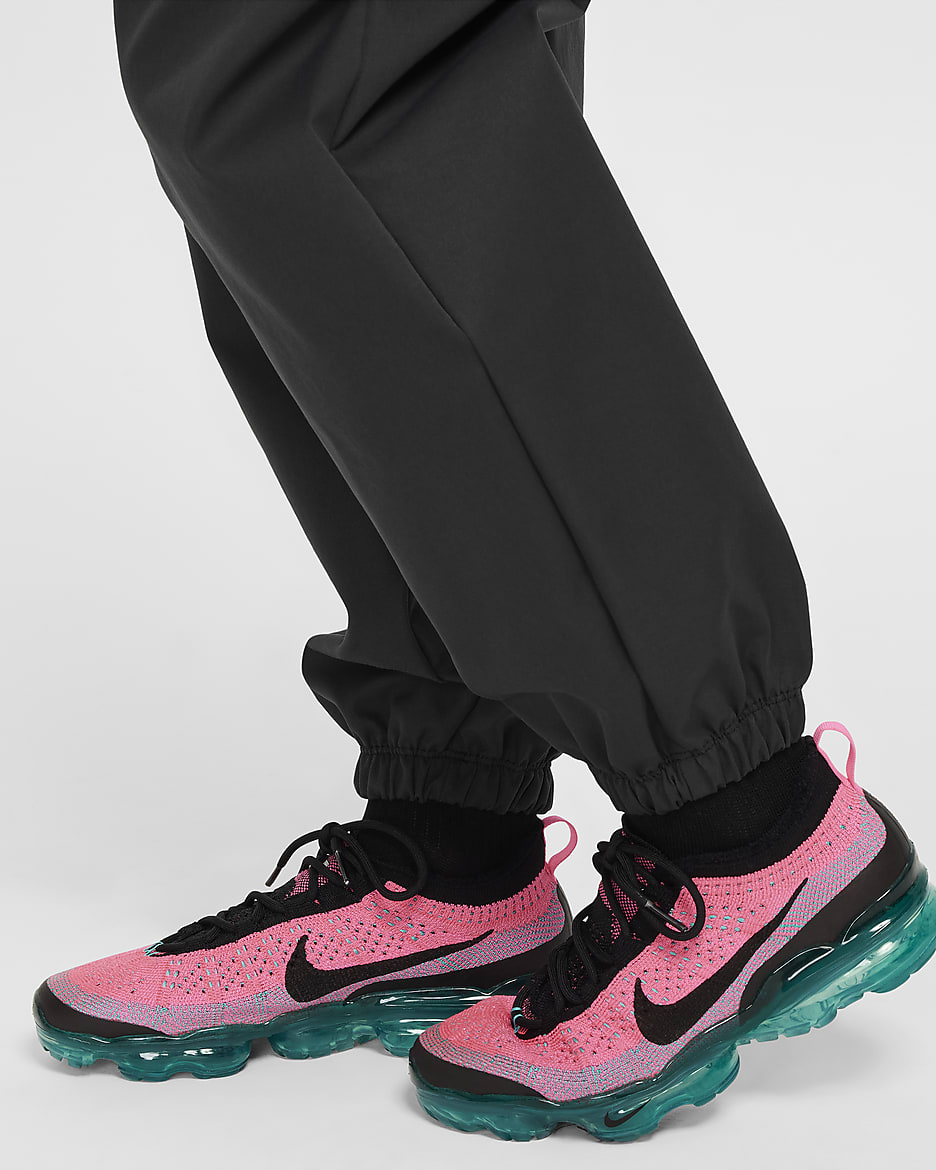 Pants cargo para niña Nike Sportswear - Negro/Blanco