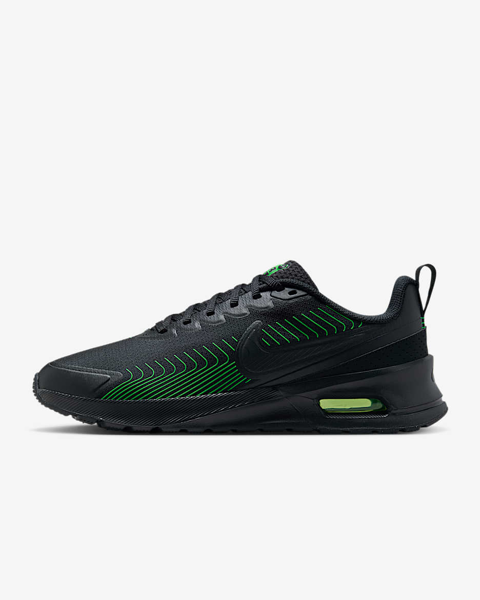 Nike Air Max Nuaxis Men's Shoes - Black/Green Strike/Black/Black