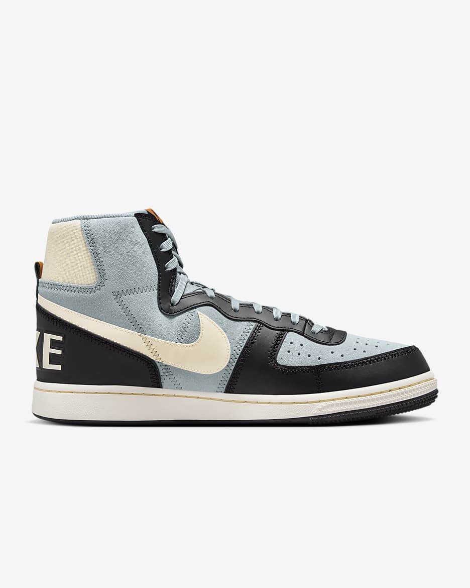 Nike Terminator High Men's Shoes - Light Pumice/Black/Monarch/Pale Ivory