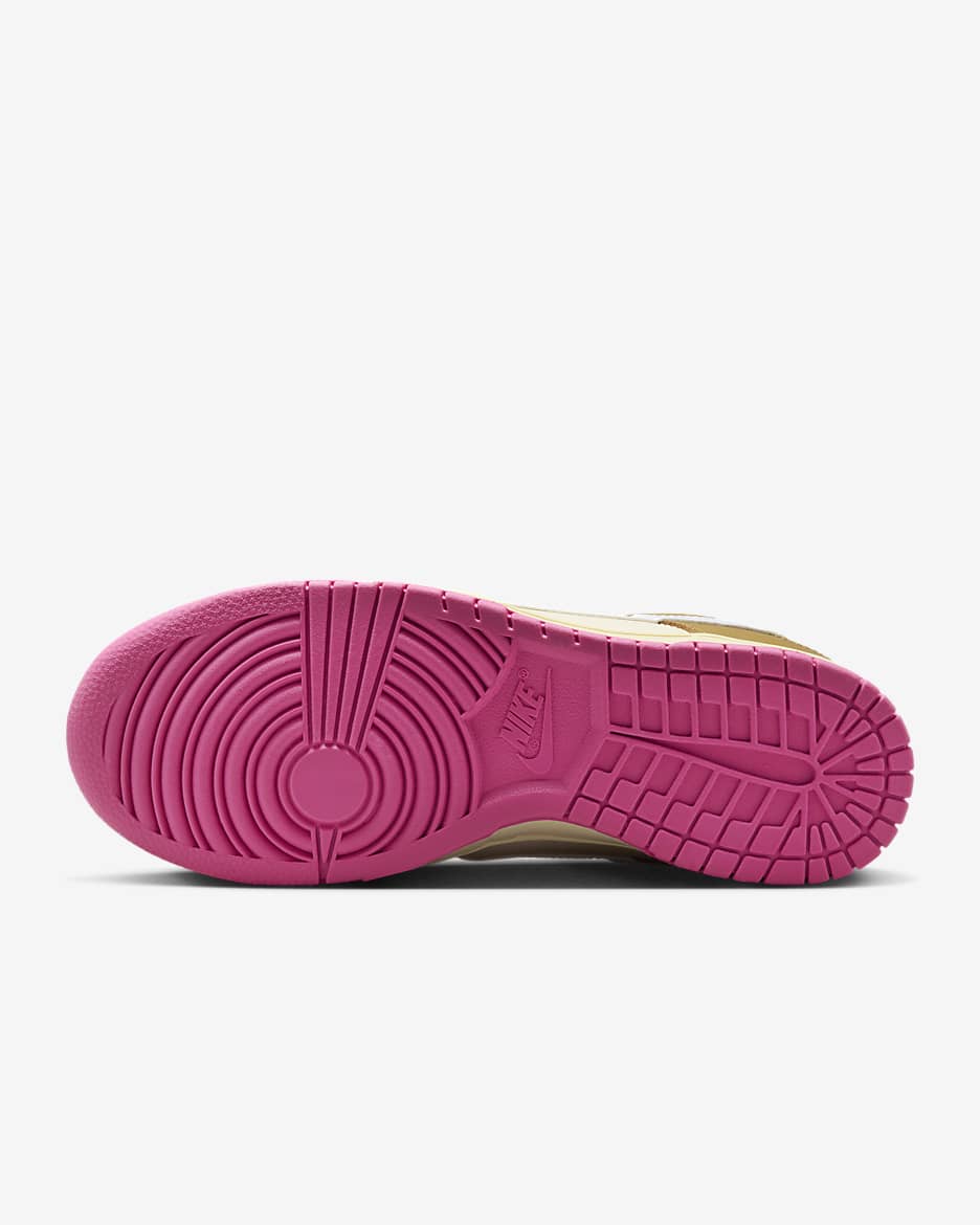 Nike Dunk Low SE Women's Shoes - Bronzine/Playful Pink/Alabaster/Coconut Milk