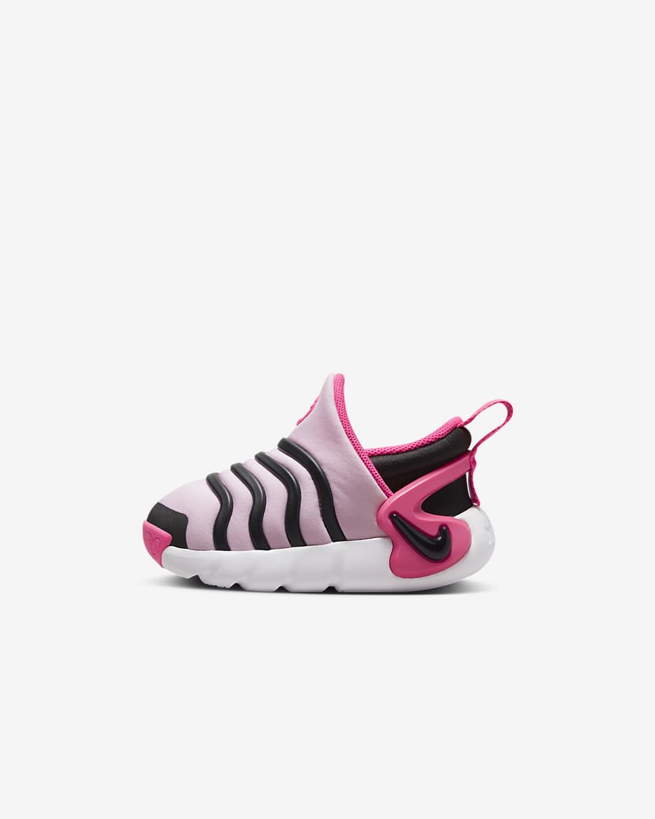Nike Dynamo Go Baby/Toddler Easy On/Off Shoes - Medium Soft Pink/Elemental Pink/Hyper Pink/Black