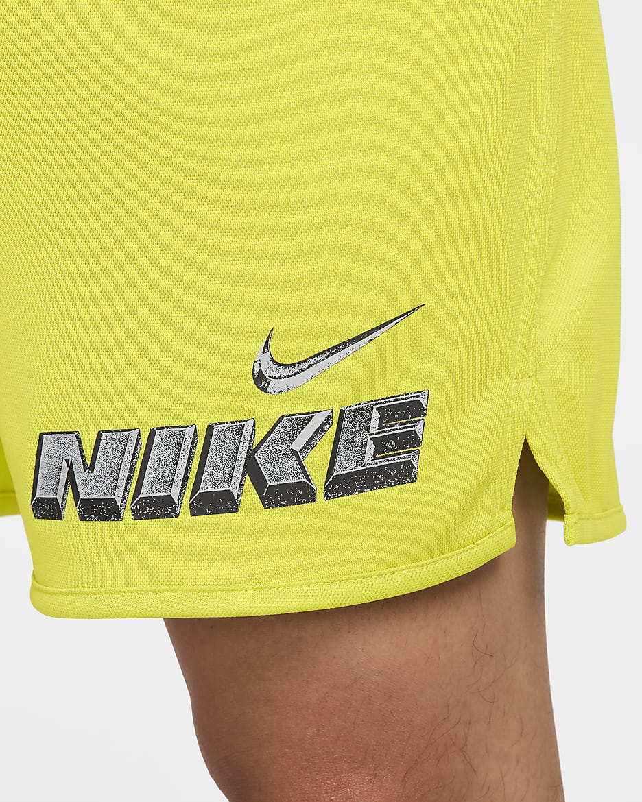 Nike Totality Men's 18cm (approx.) Dri-FIT Unlined Versatile Shorts - Bright Cactus/Black