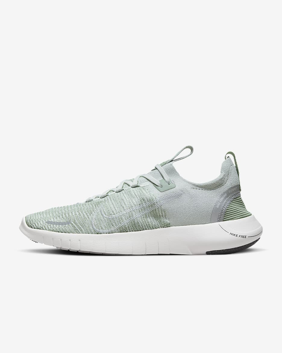 Nike Free RN NN-løbesko til vej til kvinder - Light Silver/Jade Horizon/Metallic Silver/Summit White