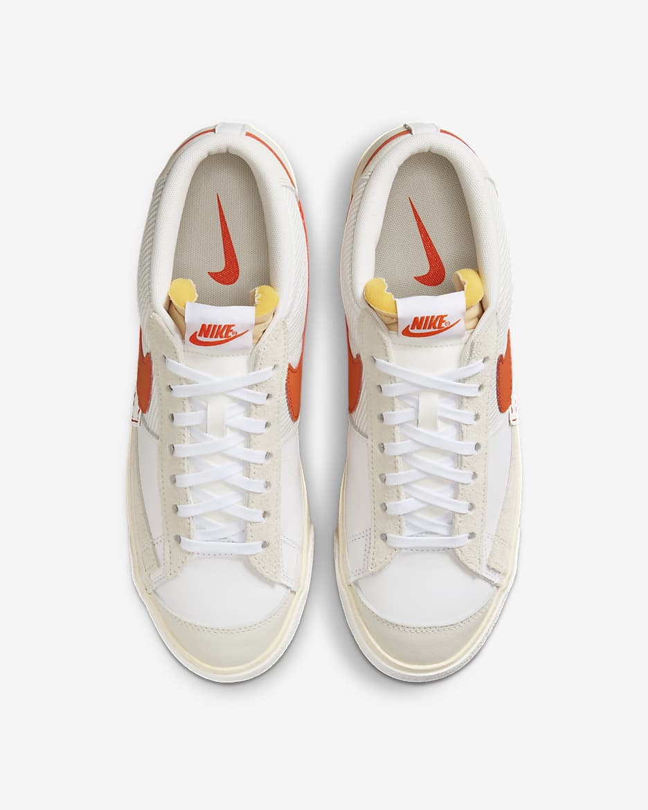 Nike Blazer 低筒 Pro Club 男鞋 - 白色/Beach/Summit White/Cosmic Clay