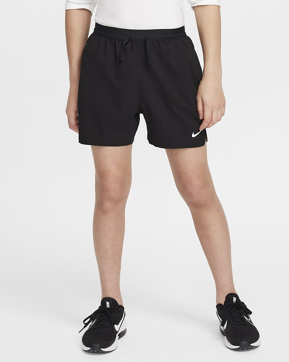 Nike Multi Tech EasyOn Older Kids' (Boys') Dri-FIT Training Shorts - Black/Black/Anthracite