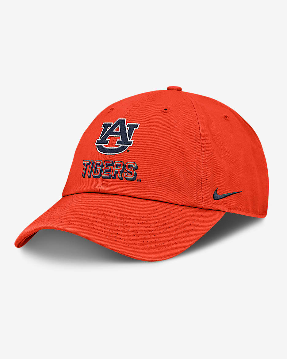 Auburn On-Field Club Gameday Men's Nike College Adjustable Hat - Orange