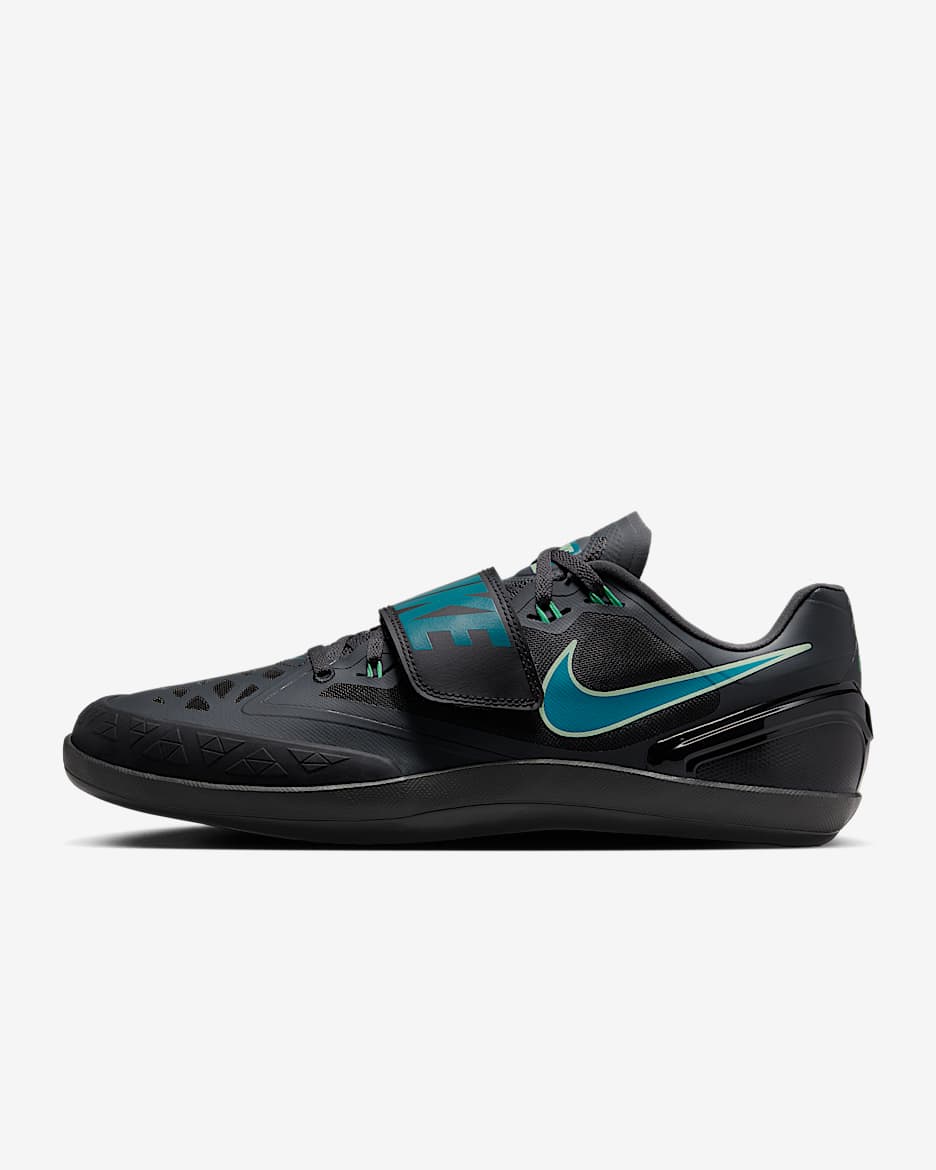 Tenis para lanzamiento en pista y campo Nike Zoom Rotational 6 - Antracita/Algas eléctricas/Verde vapor/Abeto brillante