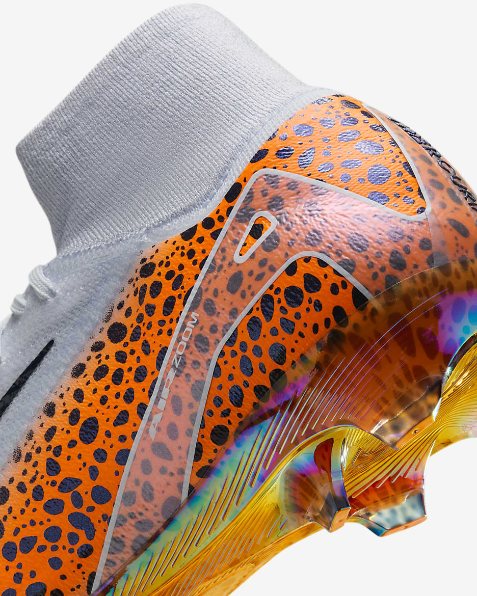 Nike Mercurial Superfly 10 Elite Electric FG High Top-fodboldstøvler - multifarvet/multifarvet