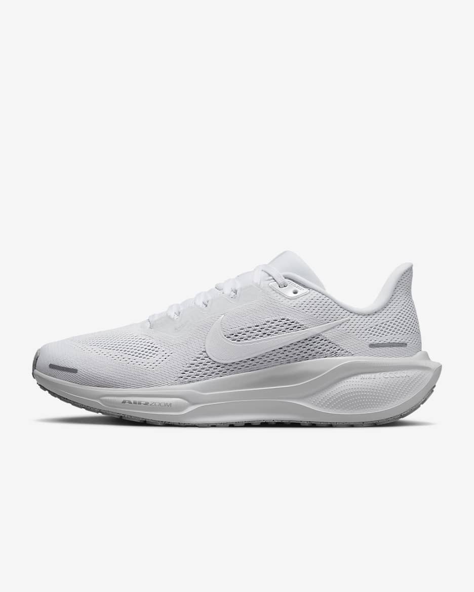 Nike Pegasus 41 løpesko for vei til dame - Hvit/Pure Platinum/Metallic Silver/Hvit